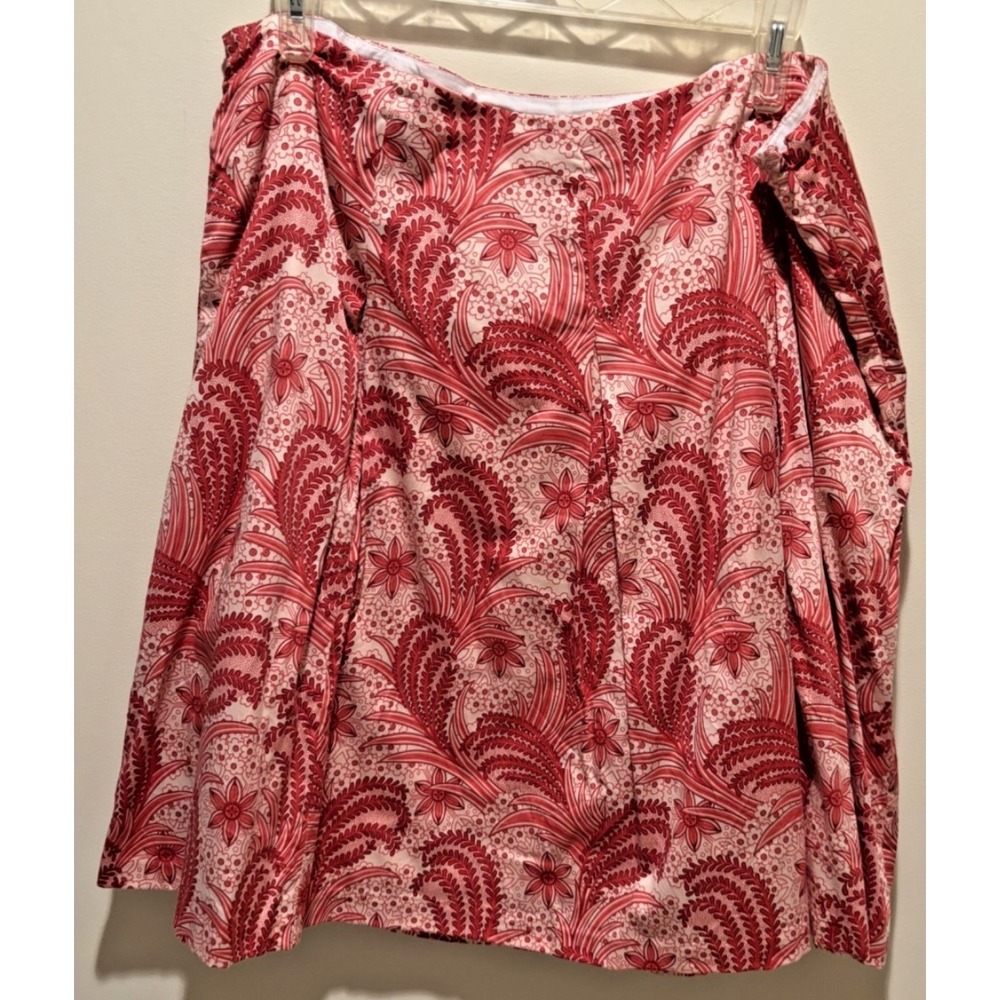 Talbots Cotton blend skirt, paisley print, size 20W